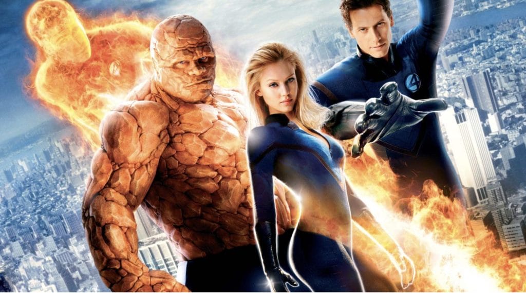 Promo poster for The Fantastic Four movie